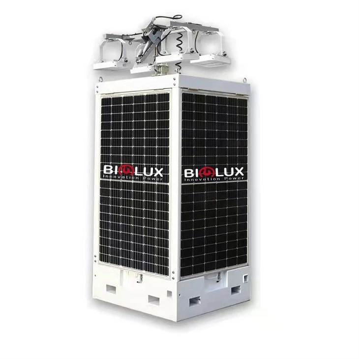 HiCube Solar Tower With Lumens LED Lights