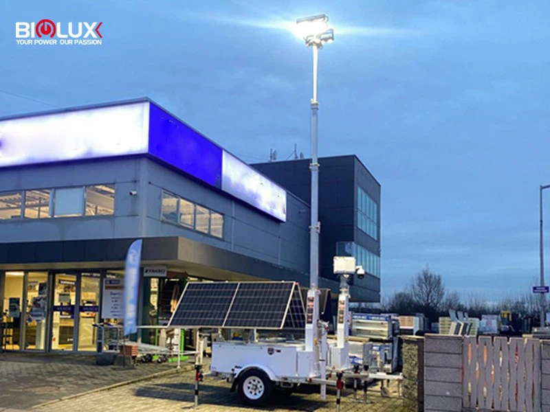 solar light trailer solar light trailer