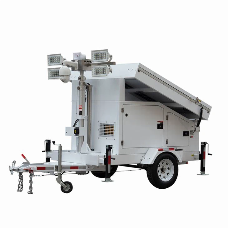 Mining Solar Mobile Light Towers