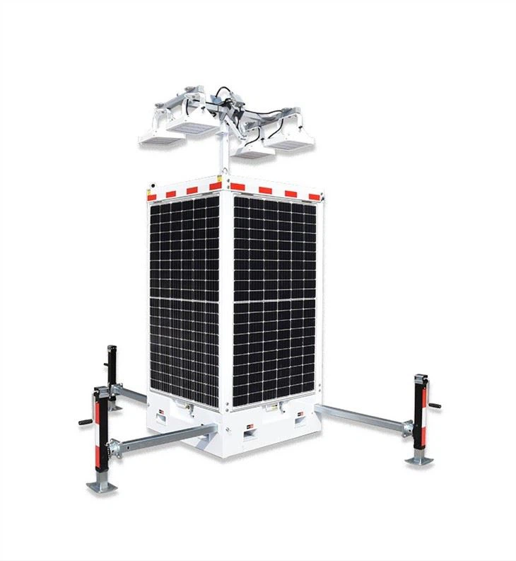 Cube Lighting Tower For Sport Event Rental