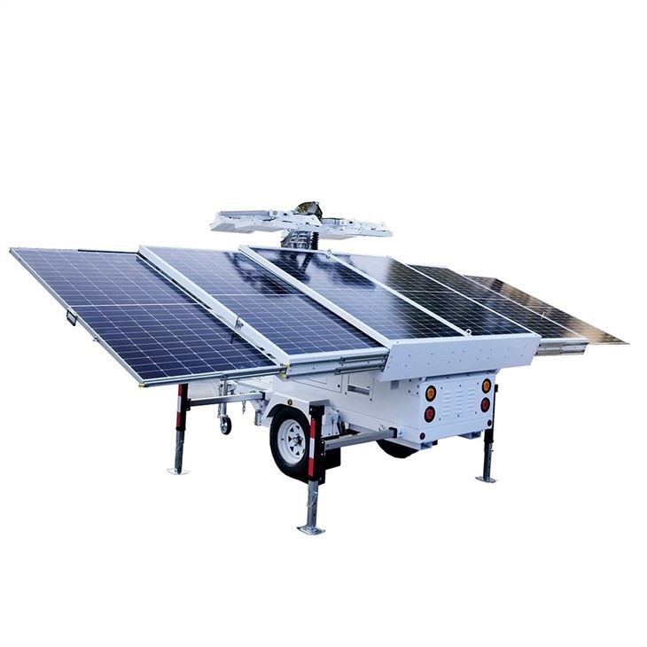 Mobile Solar Trailer Generator