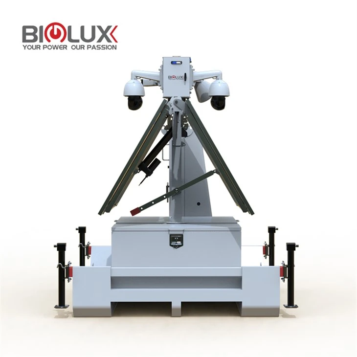 Monitoring Tower With Solar-powered price